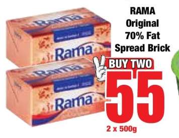 Rama Original 70% Fat Spread Brick