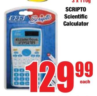 SCRIPTO Scientific Calculator