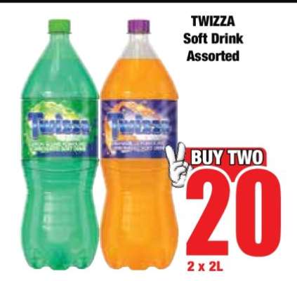 TWIZZA Soft Drink Assorted