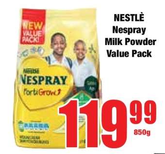 NESTLÉ Nespray Milk Powder Value Pack