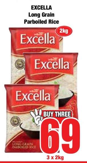 Excella Long Grain Parboiled Rice
