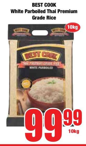 BEST COOK White Parboiled Thai Premium Grade Rice
