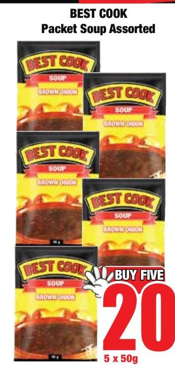 BEST COOK Packet Soup Assorted