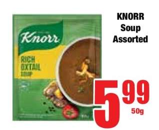 KNORR Soup Assorted