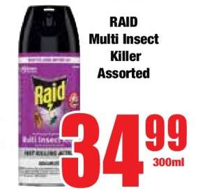 RAID Multi Insect Killer Assorted