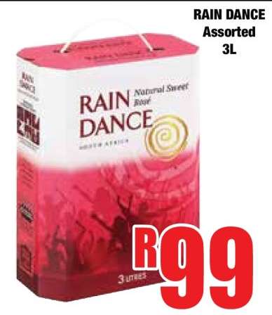 RAIN DANCE ASSORTED 3L