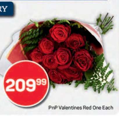 PnP Valentines Red One Each