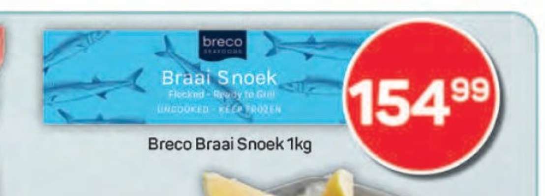 Breco Braai Snoek 1kg