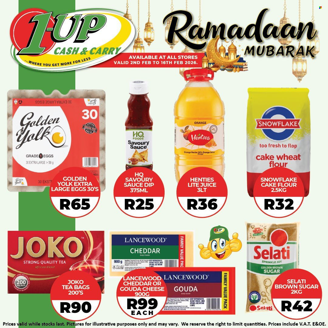 1UP Cash & Carry specials - 02/02/2026 - 16/02/2026. Page 1