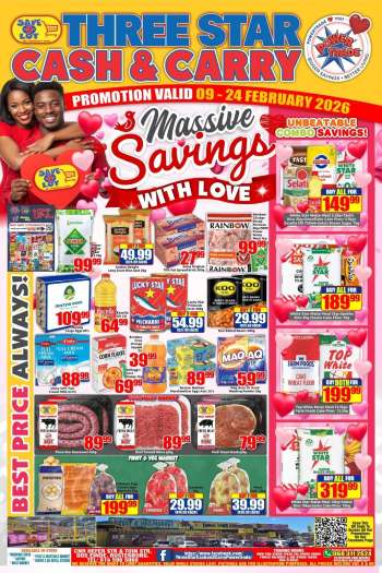 thumbnail - Three Star Cash and Carry catalogue