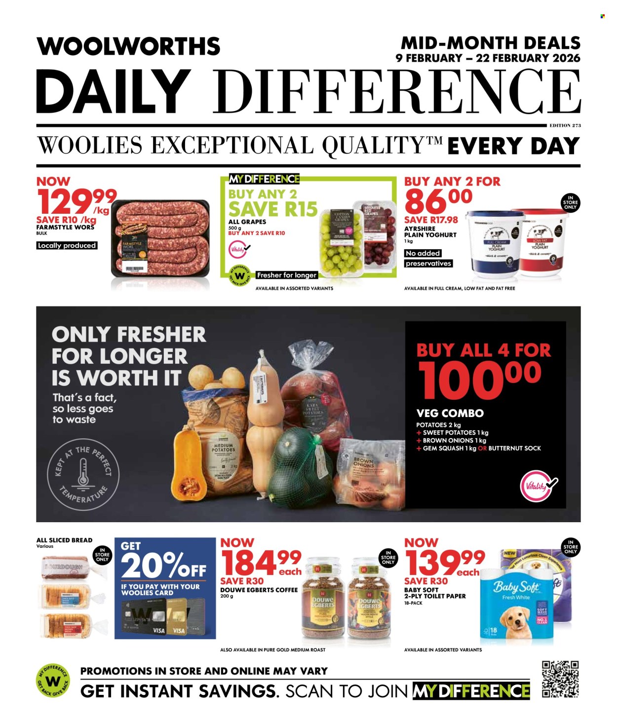 Woolworths specials - 09/02/2026 - 22/02/2026. Page 1