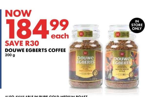 DOUWE EGBERTS COFFEE