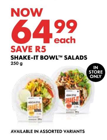 SHAKE-IT BOWL™ SALADS