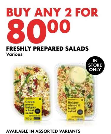 Freshly Prepared Salads