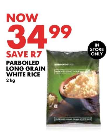 Parboiled Long Grain White Rice