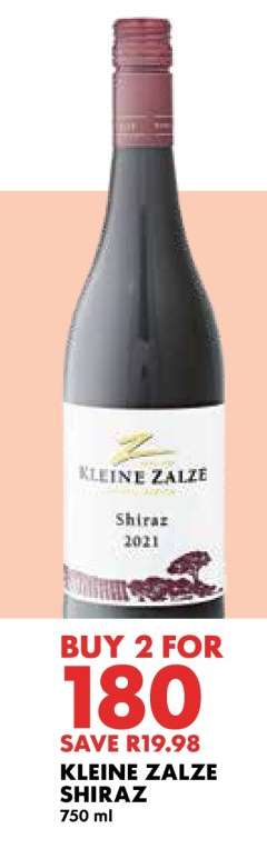 Kleine Zalze Shiraz
