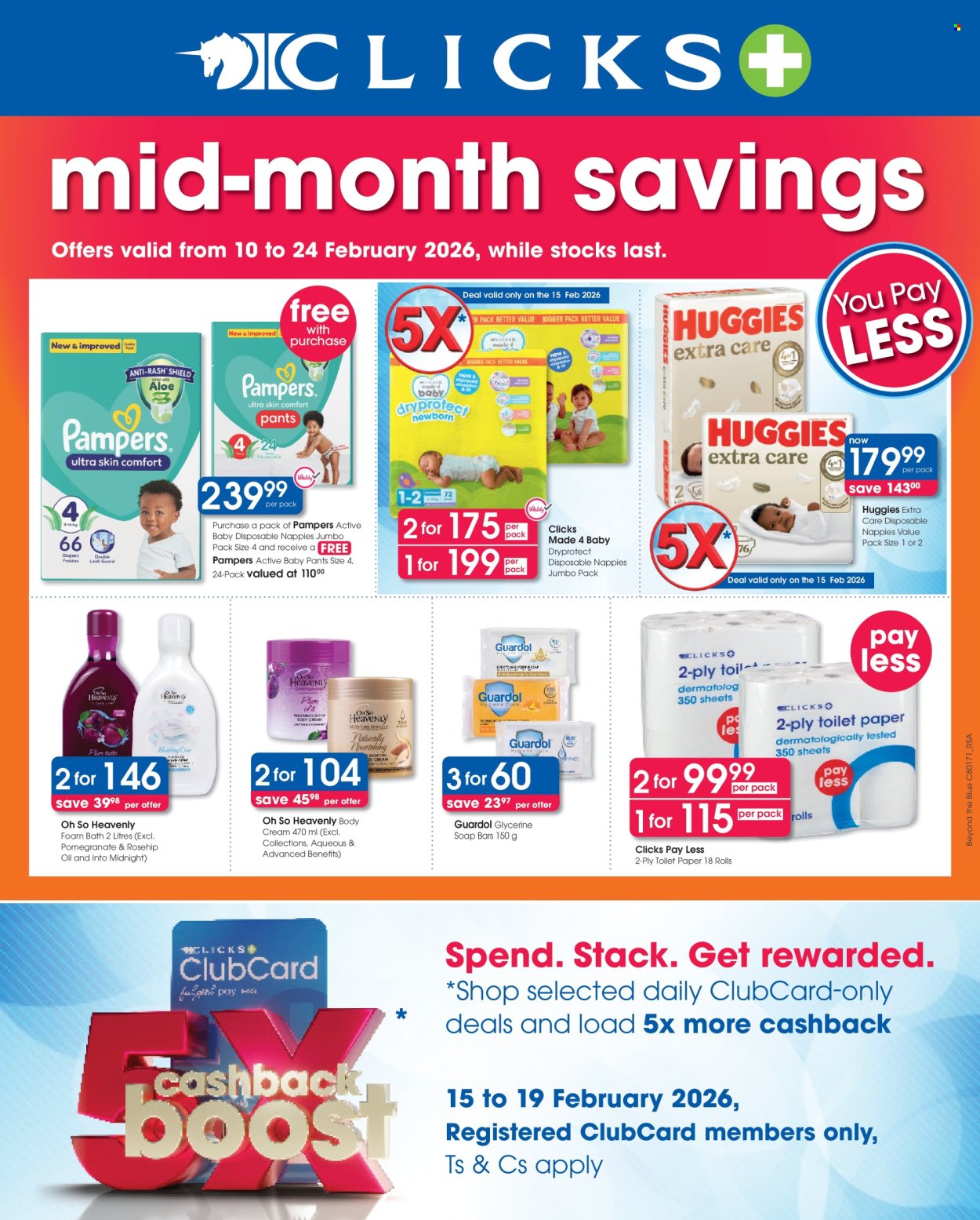 Clicks specials - 10/02/2026 - 24/02/2026. Page 1