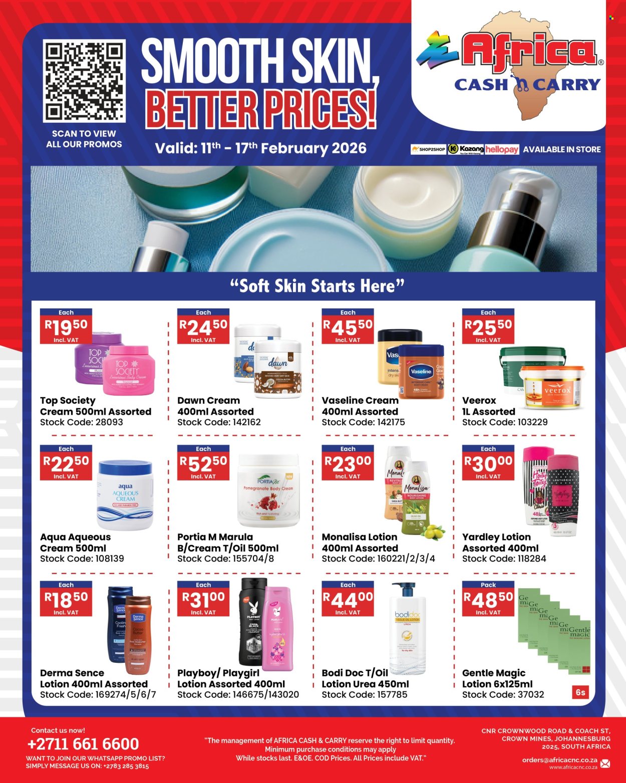 Africa Cash & Carry specials - 11/02/2026 - 17/02/2026. Page 1
