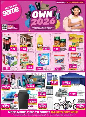 Game catalogue  - 10/02/2026 - 23/02/2026.