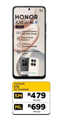 HONOR X7d 5G Enabled