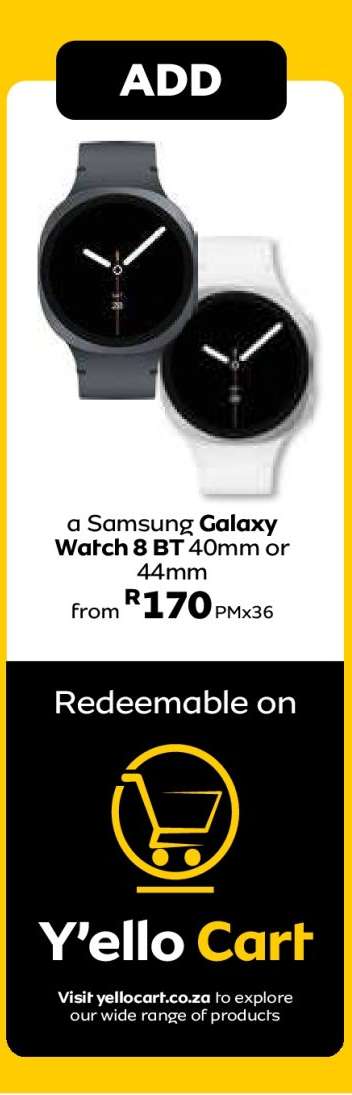 Samsung Galaxy Watch 8 BT 40mm or 44mm