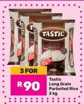 Tastic Long Grain Parboiled Rice 2 kg