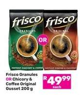 Frisco Granules OR Chicory & Coffee Original Gusset 200 g