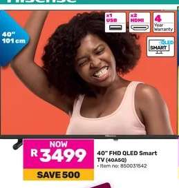 40" FHD QLED Smart TV (40A50)