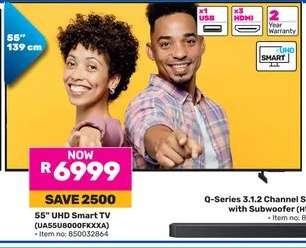 55" UHD Smart TV (UA55UB8000FKXXA)