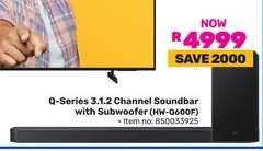 Q-Series 3.1.2 Channel Soundbar with Subwoofer (HW-Q600F)