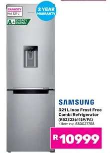 Samsung 321 L Inox Frost Free Combi Refrigerator