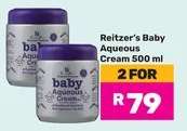 Reitzer's Baby Aqueous Cream 500 ml