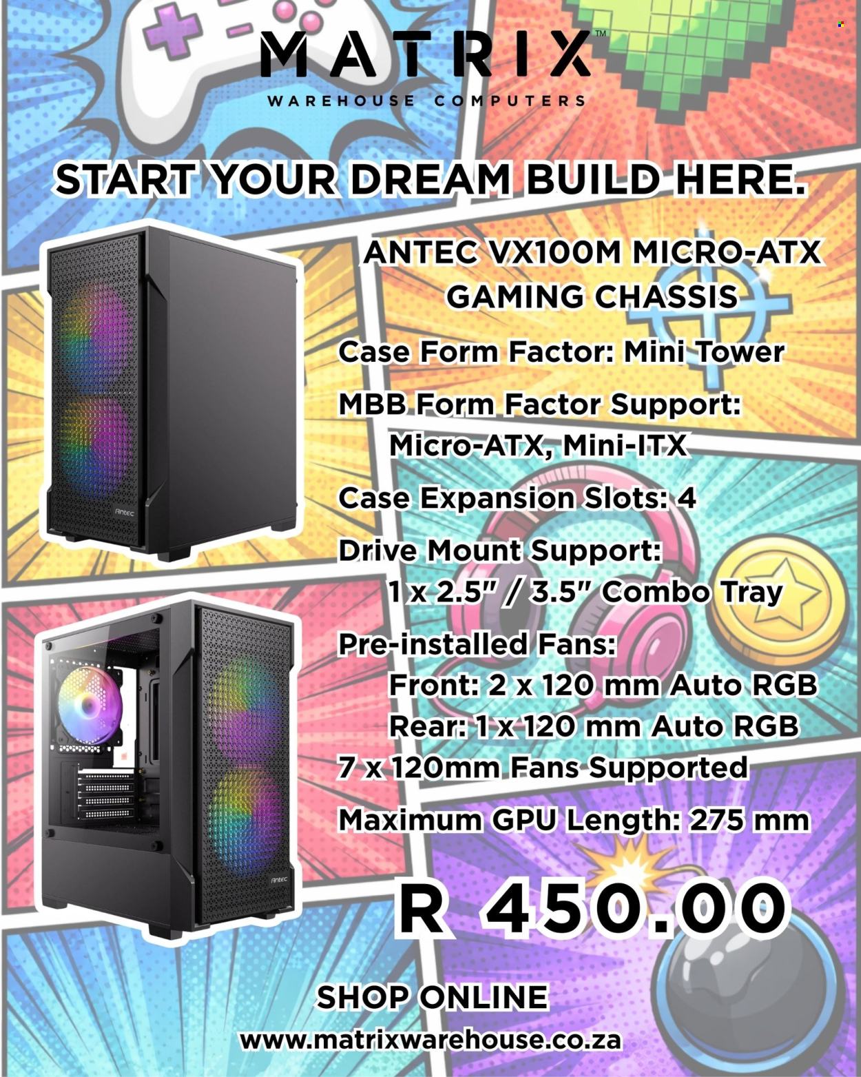 Matrix Warehouse specials. Page 1