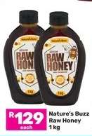 Nature's Buzz Raw Honey