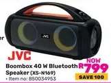 JVC Boombox 40 W Bluetooth Speaker (XS-N169)