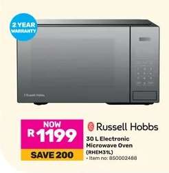 Russell Hobbs 30 L Electronic Microwave Oven (RHEM31L)