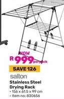 Salton Stainless Steel Drying Rack