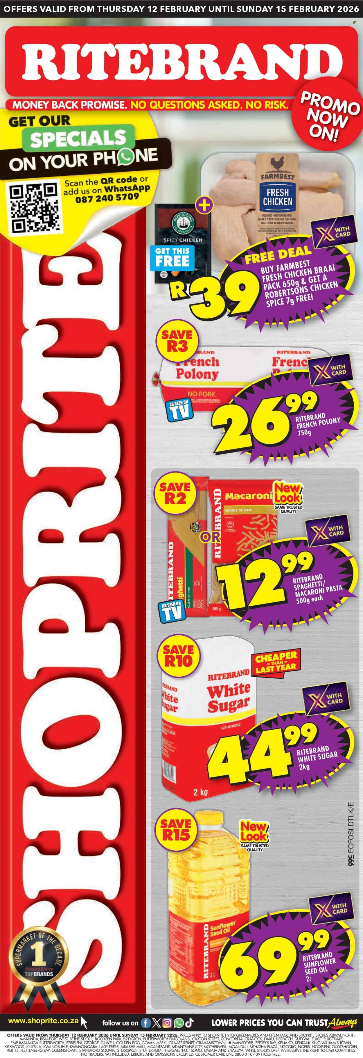 Shoprite specials - 12/02/2026 - 15/02/2026. Page 1