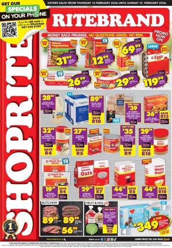 Shoprite catalogue  - 12/02/2026 - 15/02/2026.
