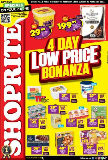 Shoprite catalogue  - 12/02/2026 - 15/02/2026.