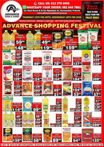 thumbnail - Advance Cash & Carry catalogue - Shopping festival
