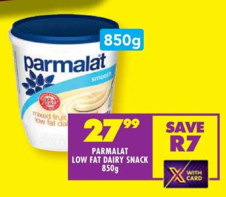 PARMALAT LOW FAT DAIRY SNACK 850g
