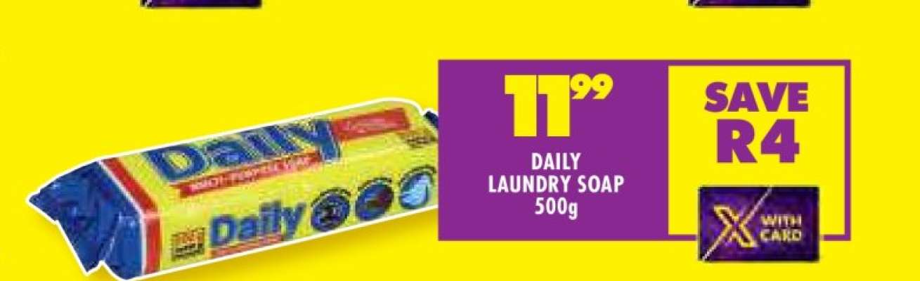DAILY LAUNDRY SOAP 500g