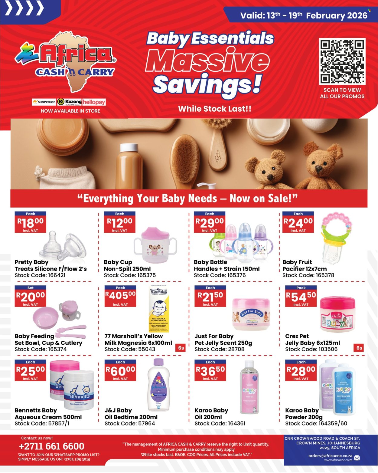 Africa Cash & Carry specials - 13/02/2026 - 19/02/2026. Page 1