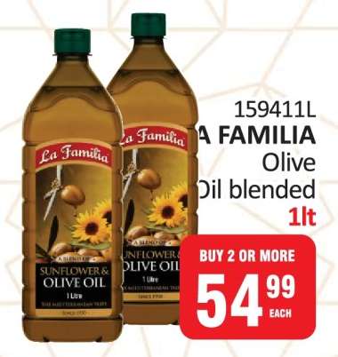 LA FAMILIA Olive Oil blended 1lt