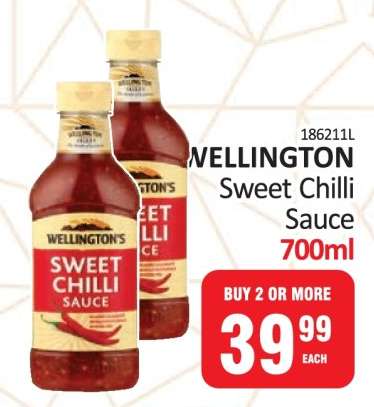 WELLINGTON Sweet Chilli Sauce