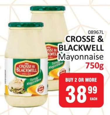 Crosse & Blackwell Mayonnaise