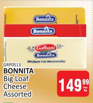 BONNITA Big Loaf Cheese Assorted