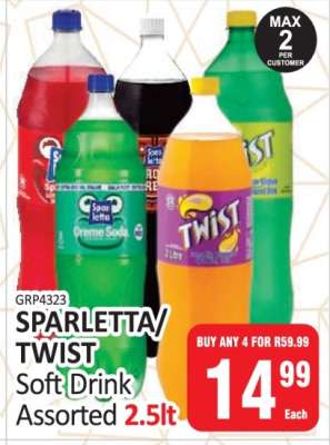 SPARLETTA/TWIST SOFT DRINK