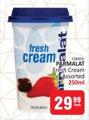 PARMALAT Fresh Cream Assorted